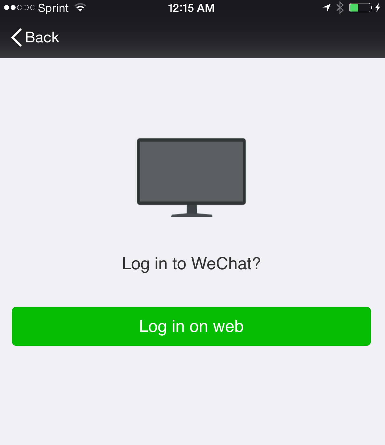 Web WeChat Log In